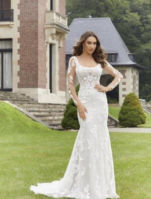 Mori Lee 2418, 12UK, Ivory/Cappucino/Honey 