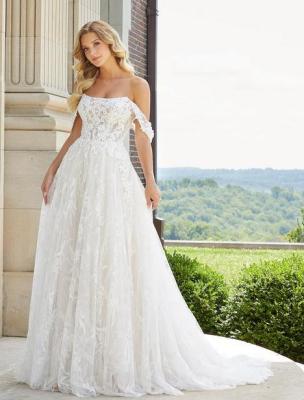 Mori Lee 2427, 12UK, Ivory/Porcelain