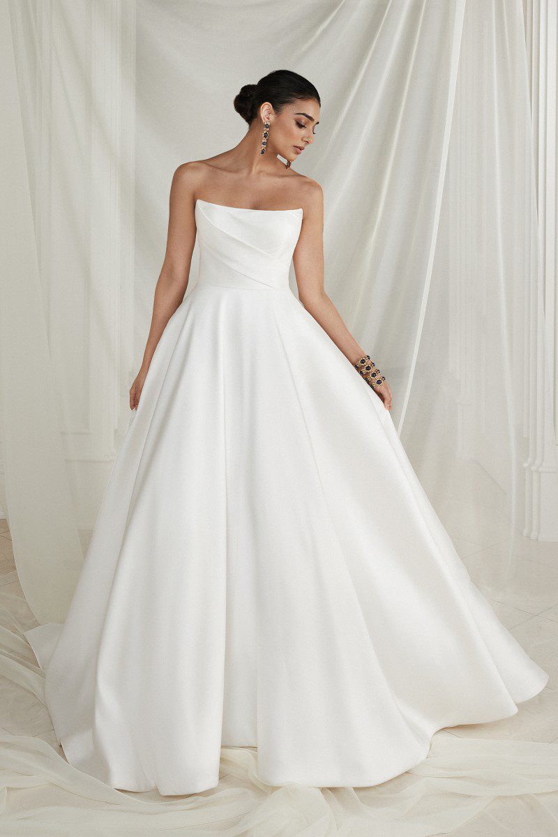 Justin Alexander Estelle (88261) wedding dress - front view