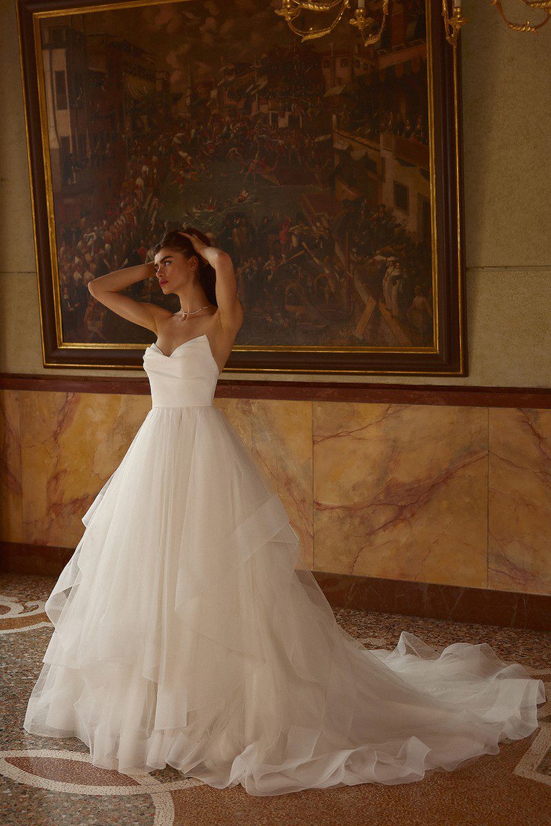 Justin Alexander Infinity (88388) wedding dress - front view