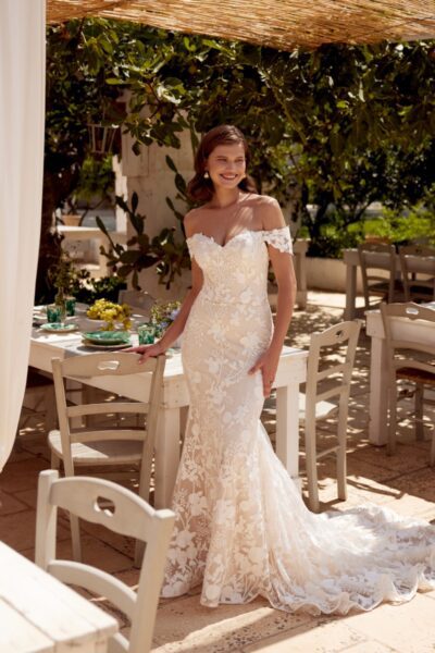 Lillian West 66397 wedding dress