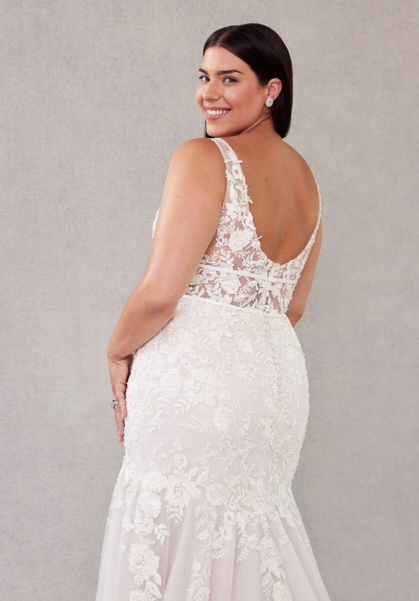 Mori Lee Silver (3457)  wedding dress - image 2