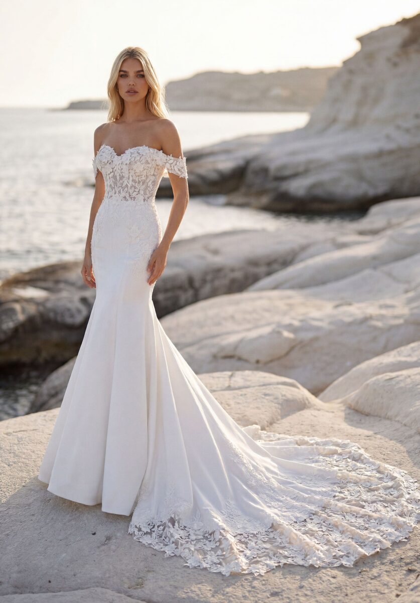Mori Lee Tyla (1010100) wedding dress - front view