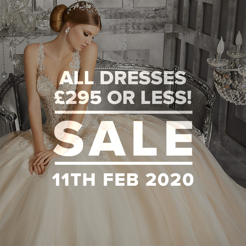 Mid Week Sample Sale - all dresses £295 and under! - London Bride UK