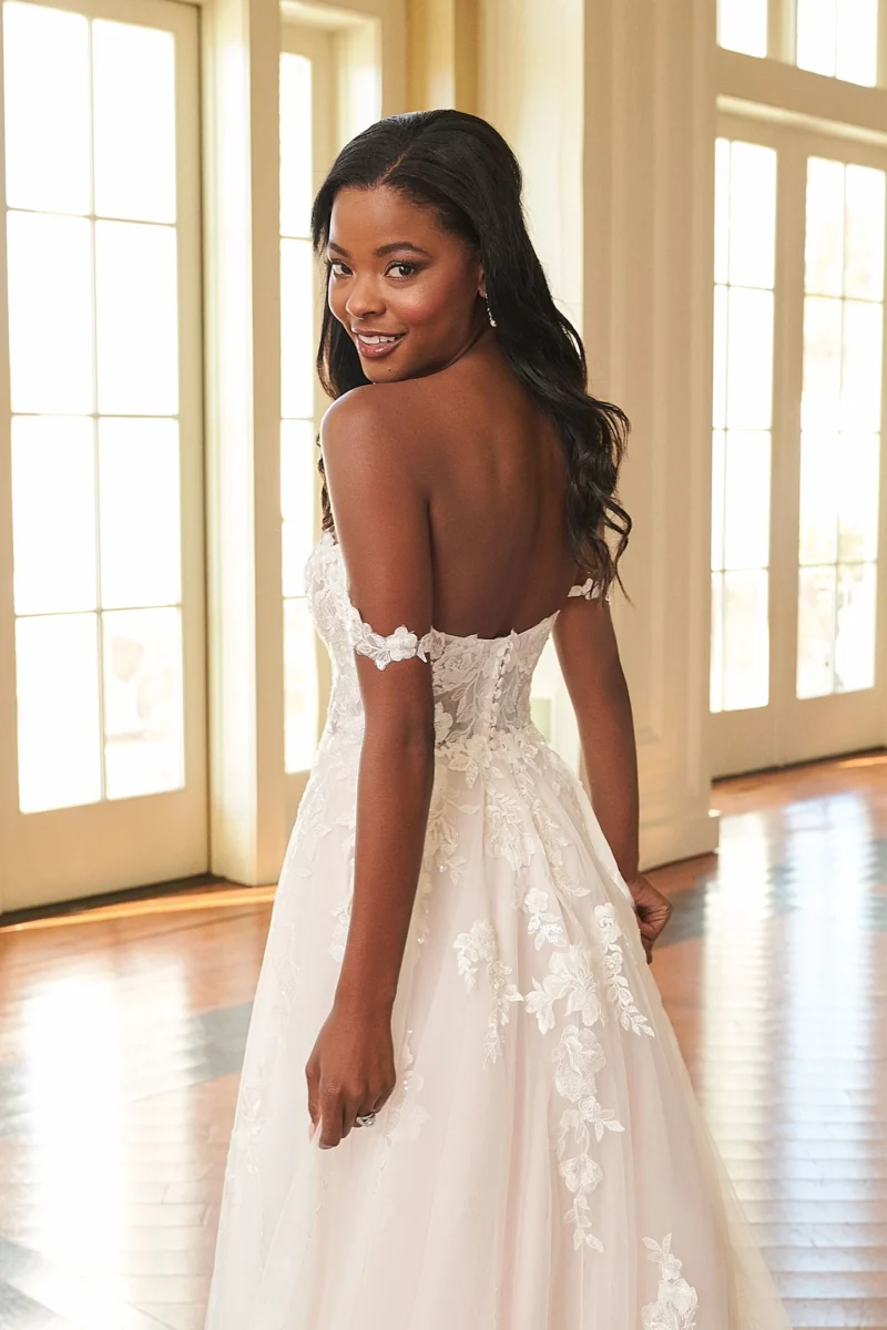 Sincerity Bridal 44303 wedding dress - image 4