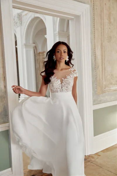 Sincerity Bridal 44545 wedding dress