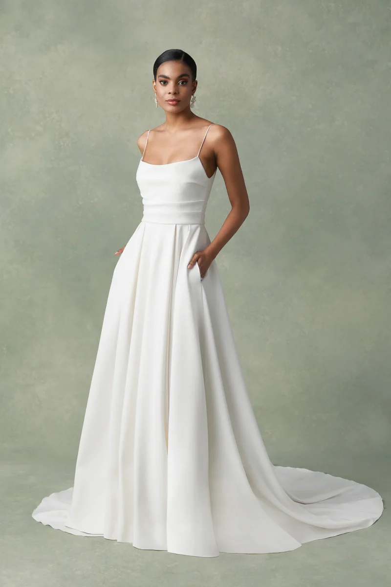 Justin Alexander Frankie (88294) wedding dress - image 4