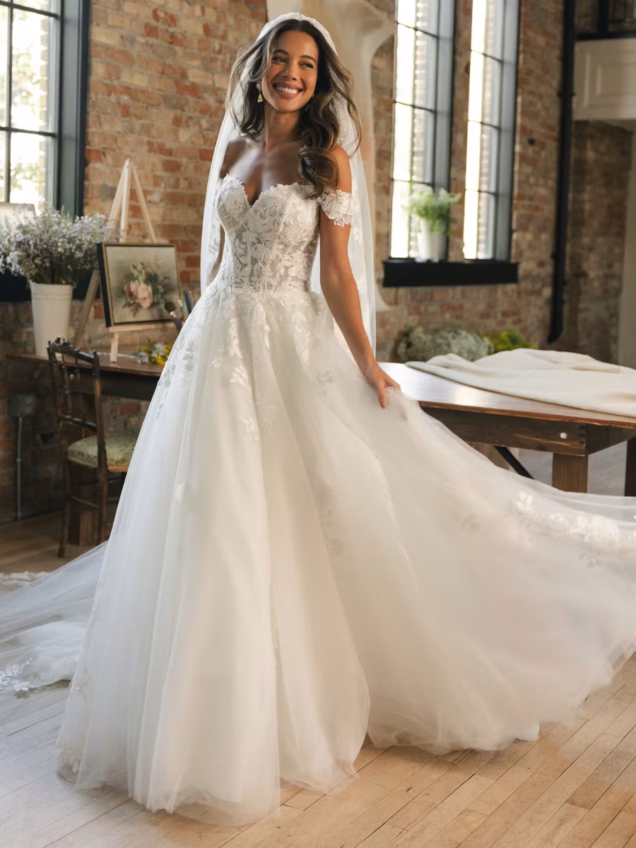 Maggie Sottero Verina wedding dress - front view