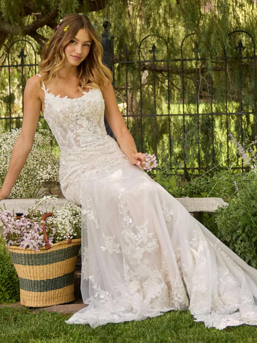 Rebecca Ingram Eden wedding dress - front view