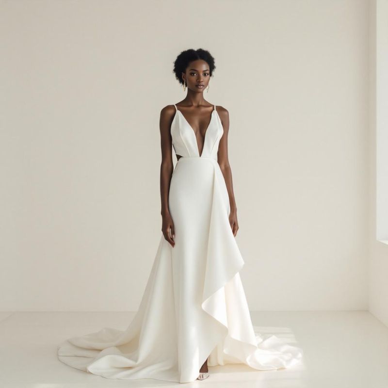 Alternative wedding dress style at London Bride, South London