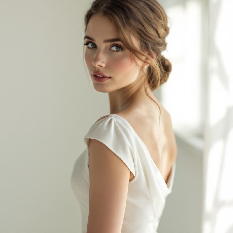Cap Sleeve wedding dress sleeve style at London Bride, South London