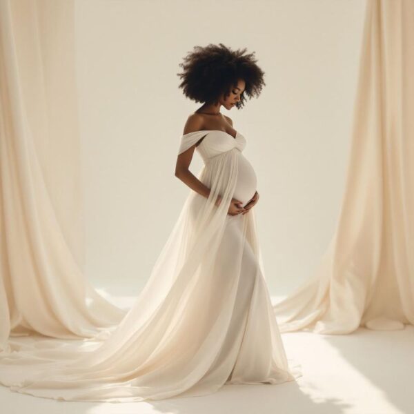 Maternity wedding dress occasion at London Bride, South London