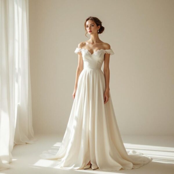 Vintage wedding dress style at London Bride, South London