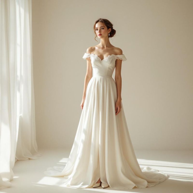 Vintage wedding dress style at London Bride, South London