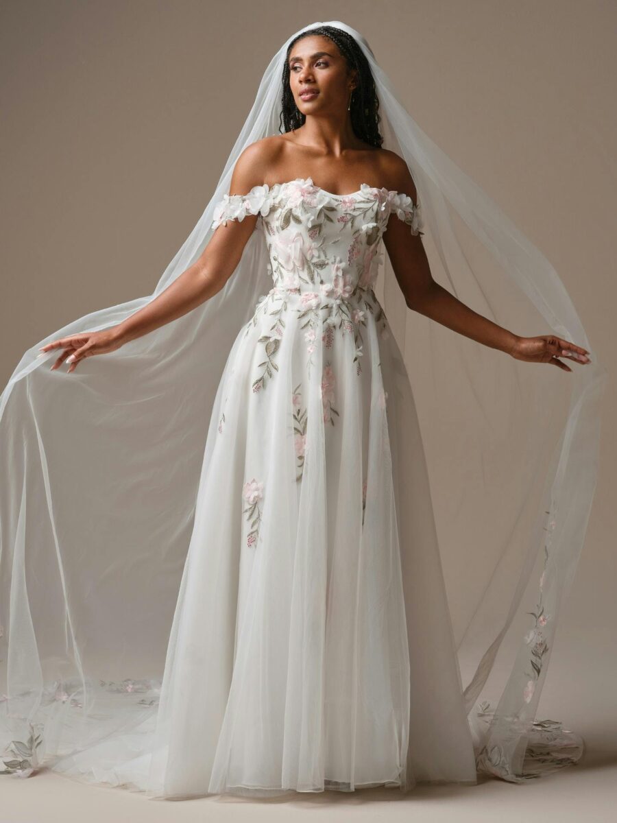 Rebecca Ingram Blossom  wedding dress - front view