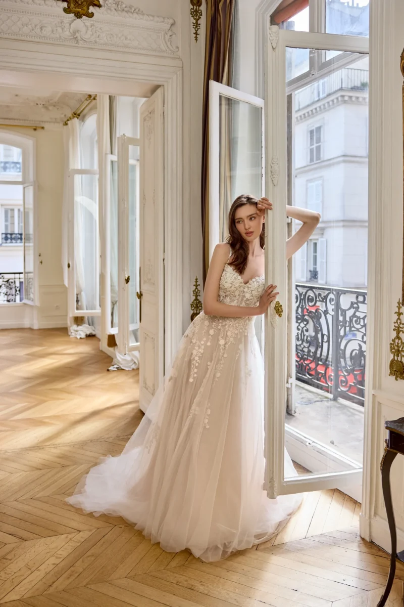 Adore by Justin Alexander Fleur (11444) wedding dress - front view